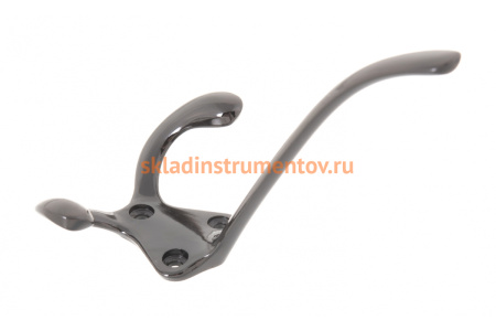 Мебельный крючок JET 587 трехрожковый, алюминий, черный никель CQ587A.003NP99