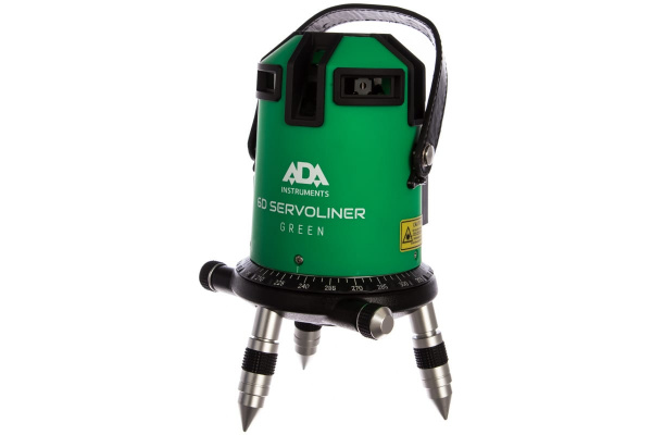 Лазерный уровень ADA 6D SERVOLINER GREEN А00500