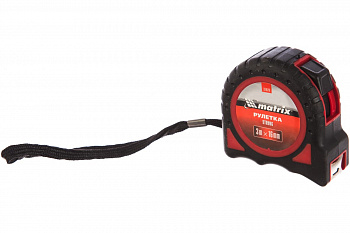 Рулетка Strong, 3 м х 16 мм, MATRIX 31078