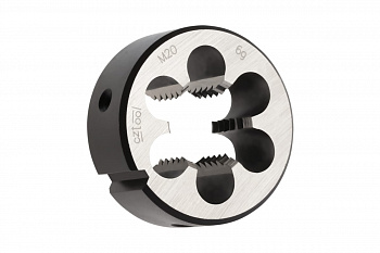 Плашка М20 шаг 2,5 мм. D45 мм Bucovice Tools 210200