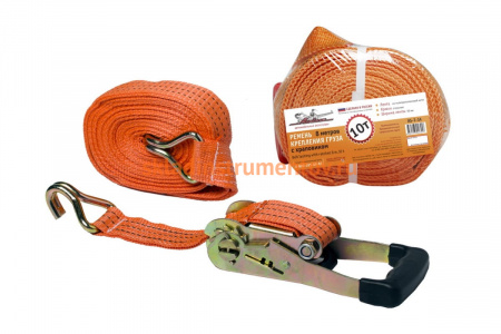 Ремень крепления груза с храповиком 8 м, 10 т Airline AS-T-14