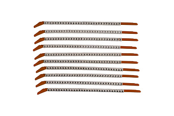 Клипсы SCNC-03-0-9 BRADY brd132998