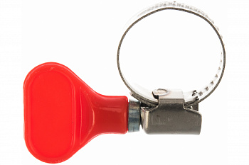 Хомуты Зубр ЭКСПЕРТ "Бабочка", нерж. сталь, накатная лента 9 мм, 12-20 мм, 2 шт. 37835-12-20