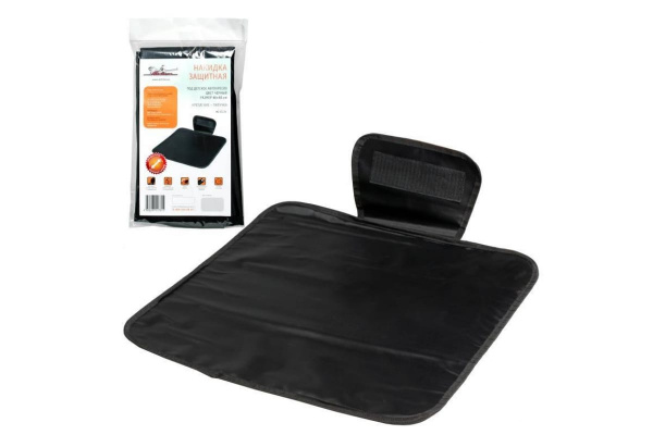 Защитная накидка под детское автокресло (черный цвет, 46х48 см) Airline AO-CS-21