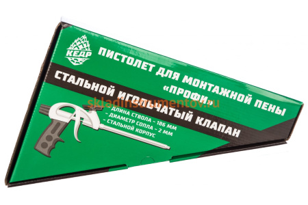 Пистолет для монтажной пены КЕДР ПРОФИ 015-0028 23084
