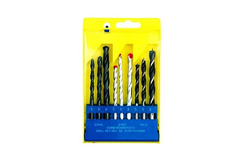 Набор сверл по бетону, металлу, дереву (9 шт; 5-8 мм) SPARTA 725055