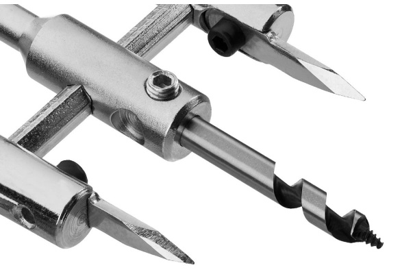 Сверло-балеринка МАСТЕР по дереву (двухрезцовое, 40-120 мм, глубина 30 мм) Зубр 29440-120