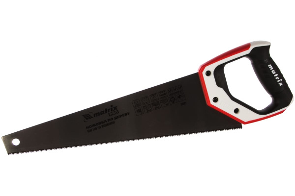 Ножовка по дереву MATRIX 400 мм, каленый зуб 3D 43810 23581