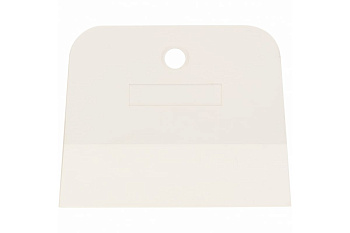 Шпатель СИБРТЕХ белая резина 100 мм 85834