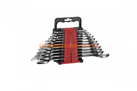 Набор рожковых ключей 6х7-30х32 11 предметов FORCE 5111