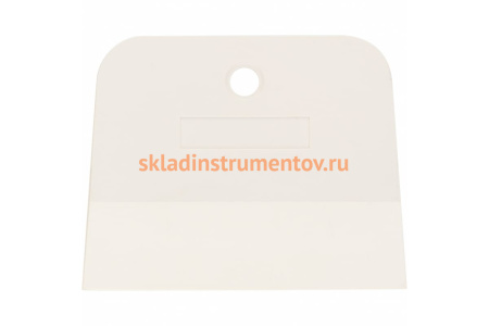 Шпатель СИБРТЕХ белая резина 100 мм 85834