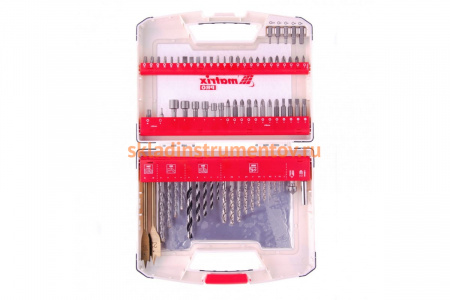 Набор сверл и бит PRO, 75 шт. MATRIX 725675