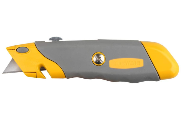 Металлический нож ПРОФИ с лезвиями 5 шт. STAYER 09233