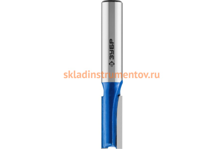 Фреза пазовая прямая ПРОФЕССИОНАЛ (8х19х54 мм; хвостовик 8 мм) Зубр 28753-8-19