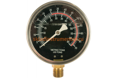 Манометр для гидравлического пресса OHT630М Ombra 55891