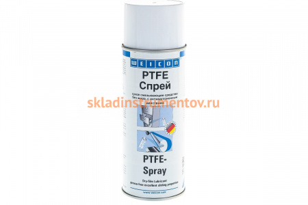 Сухая смазка на основе тефлона 400 мл WEICON PTFE wcn11300400