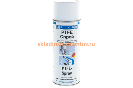 Сухая смазка на основе тефлона 400 мл WEICON PTFE wcn11300400 Сухая смазка на основе тефлона 400 мл WEICON PTFE wcn11300400