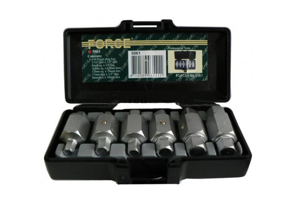 Набор для слива масла FORCE 6пр. 5061