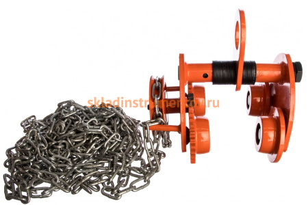 Тележка для тали TOR Тип В (GCL) 1Х6 с механизмом передвижения 10416