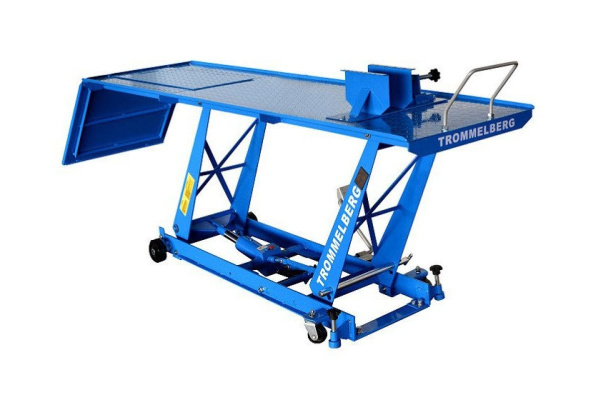 Гидравлический ножничный подъемник для мототехники 450 кг Trommelberg TST045M