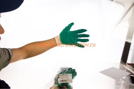 Перчатки Airline, зеленые 5 пар AWG-C-07