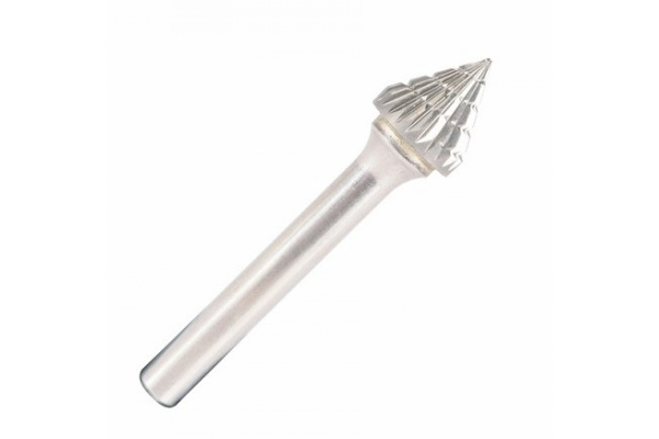 Бор-фреза форма J зенкер с вершиной 60 градусов (12.7x11 мм, хвостовик 6 мм) D.BOR 9F-19127K02D