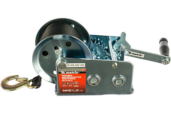 Шестеренчатая лебедка MATRIX 0.8т 522715