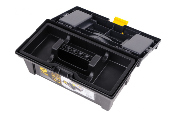 Пластмассовый ящик для инструмента 12 с ячейками VOREL 312х167х130мм 78811