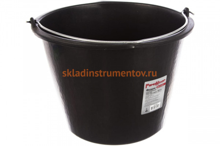 Строительное круглое пластмассовое ведро, 12 л РемоКолор 62-0-112