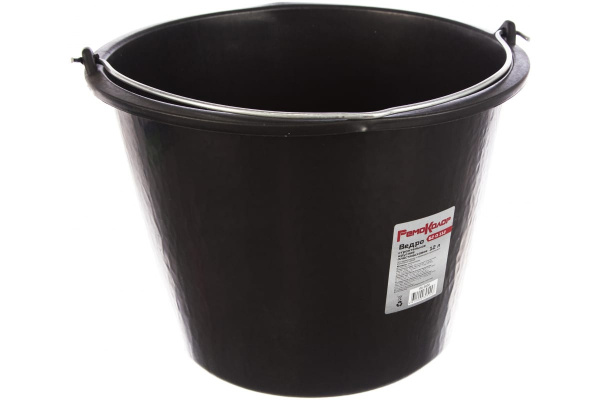 Строительное круглое пластмассовое ведро, 12 л РемоКолор 62-0-112