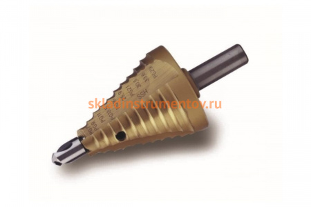 Ступенчатое сверло HSS с 12 размерами (12.5-40.5) CIMCO 201209