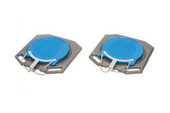 Диски поворотные для 4-х стоечного подъемника (2 шт; 300 мм; 400х400х50; 2500 кг) Nordberg TP2