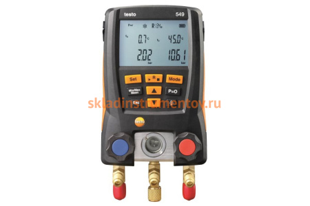Цифровой манометрический коллектор Testo 549 0560 0550