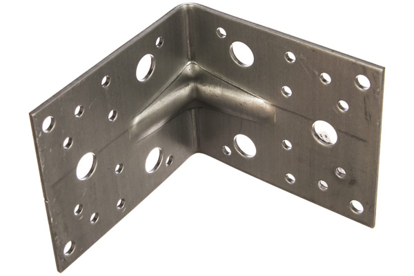 Крепежный усиленный уголок СИБРТЕХ 2,5мм KUU 105x105x90 мм 464133