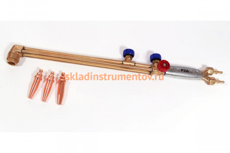 Резак (ацетиленовый, вентильный до 200 мм, L=535 мм ANM № 1,2,3) REDIUS Р2А-32