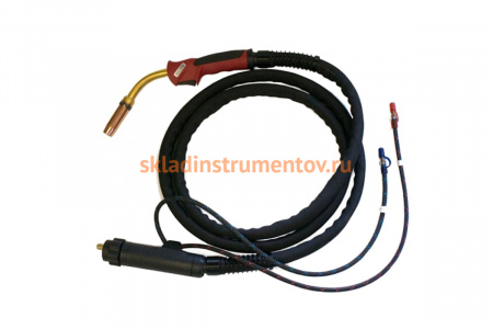 Горелка PRO MIG 500 WATER COOL (500 A; 60%; EURO; 4 м) AURORA 12041