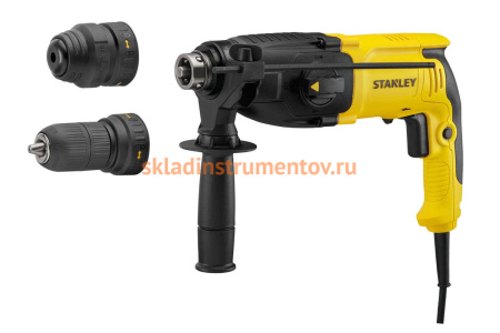 Перфоратор Stanley + патрон SHR264K
