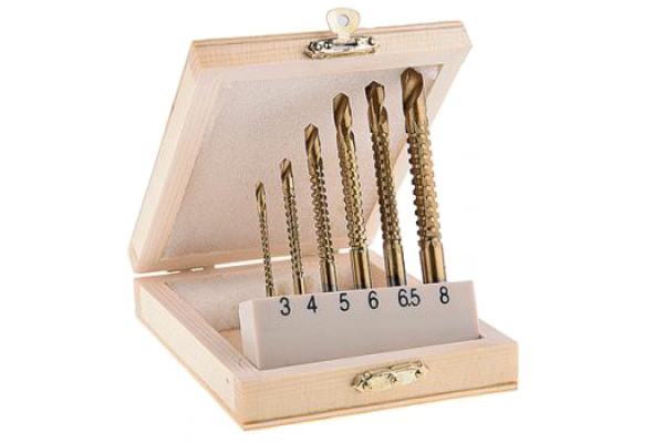 Набор сверл "ТЕРМИТ" 6 шт. (3-8 мм) по дереву Зубр 29965-H6