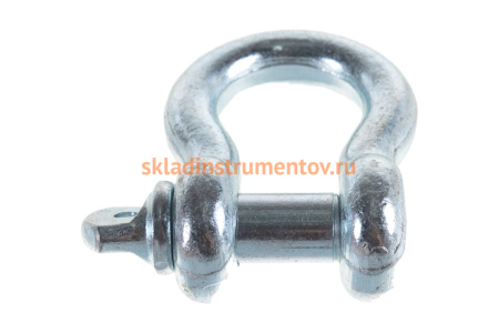 Такелажная скоба ЗУБР омегообразная, 7/8" 22.2 мм, 2 шт, оцинкованная 304525-22