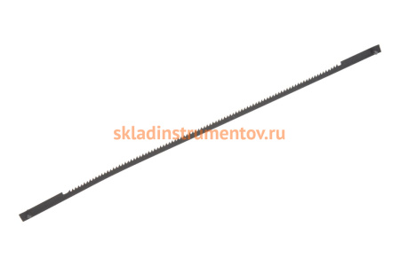 Полотно для лобзикового станка ЗСЛ-90 и ЗСЛ-250; по мягкой древисине; сталь 65Г, L=133мм, шаг зуба 0,9мм 24 TPI, 5шт Зубр 155807-0.9