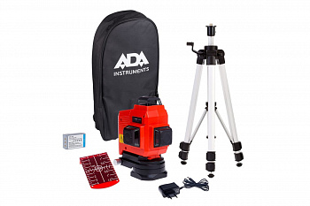 Лазерный уровень ADA TopLiner 3-360 Set с калибровкой А00484К