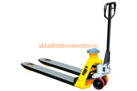 Гидравлическая тележка TOR с весами XILIN BFC6-7E г/п 2000 кг полиуретановые колеса 1012862