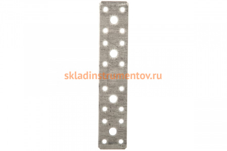 Крепежная пластина ЗУБР 180x35 x 2мм КП-2.0 310236-180-35