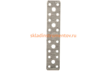 Крепежная пластина ЗУБР 180x35 x 2мм КП-2.0 310236-180-35