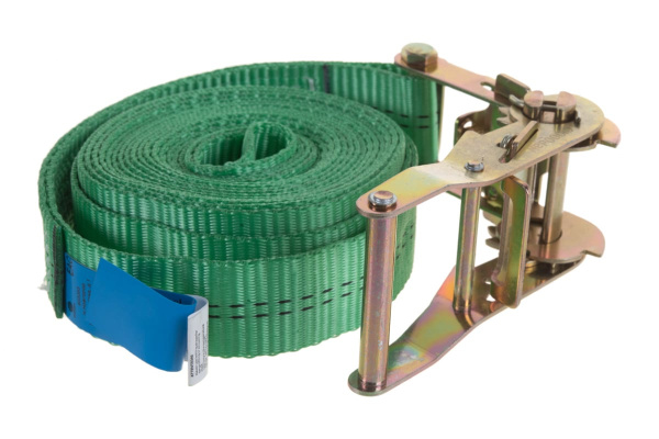 Стяжной ремень для крепления груза 5м, 1,0/2,0 т кольцевой РОМЕК 35.10.1.к 2000000005256