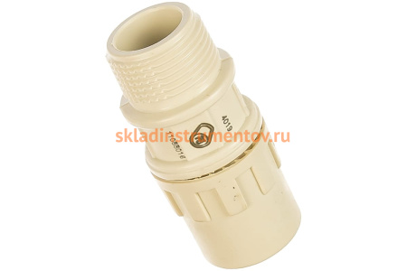 Муфта соединительная "ШиреФит" (20 мм; 3/4") для трубопровода Зубр 51461-20-3/4