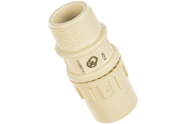 Муфта соединительная "ШиреФит" (20 мм; 3/4") для трубопровода Зубр 51461-20-3/4