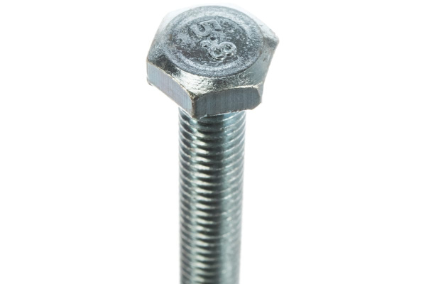 Болт с шестигранной головкой в комплекте с гайкой, шайбой, шайбой пружинной, ЗУБР, МАСТЕР, 303436-06-070