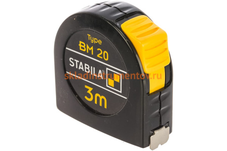 Рулетка STABILA тип BM 20 3м х 12,5мм 16445