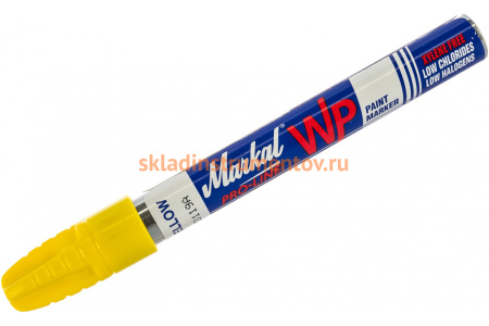 Маркер для мокрых поверхностей Markal Pro-Line WP, 3 мм, жёлтый 96931